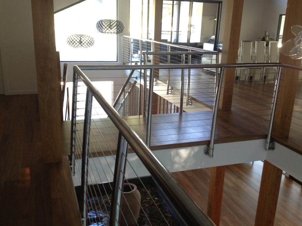 Stainless Steel Horizontal Wire Balustrade